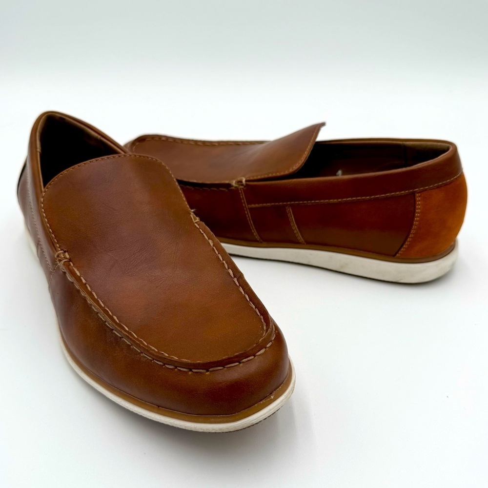 JF J. Ferrar‎ Men’s Memory Foam Essex Slip On Dress Shoe Shoes Loafers Size 8